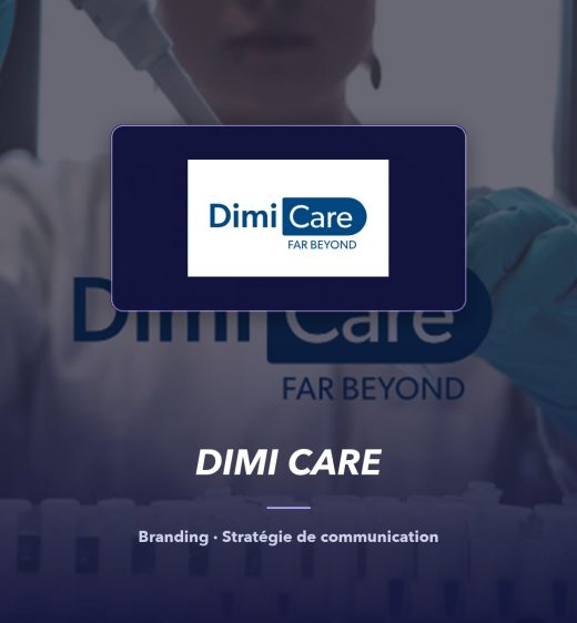 DIMI CARE — réalisation de l'agence de communication UNIIO