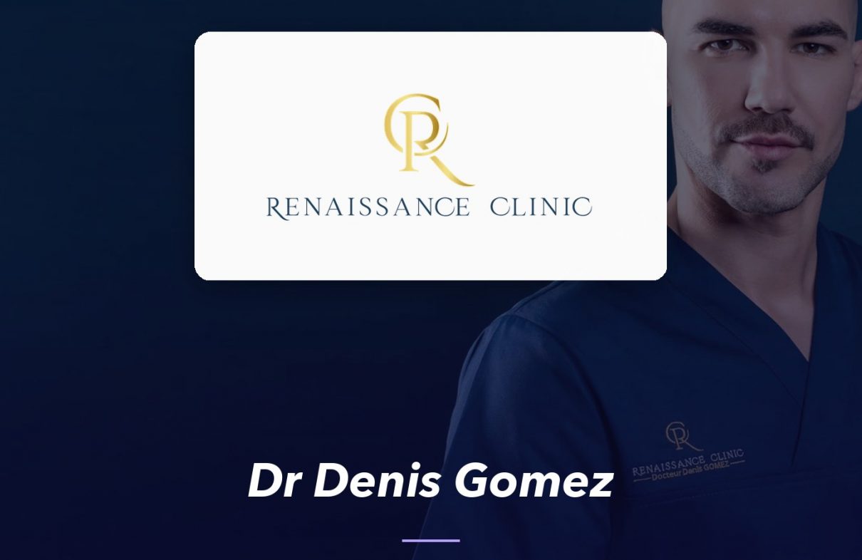 Dr Denis Gomez — réalisation de l'agence de communication UNIIO