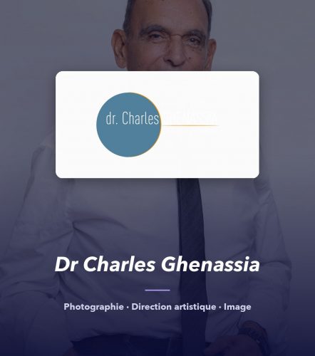 Dr Charles Ghenassia — réalisation de l'agence de communication UNIIO