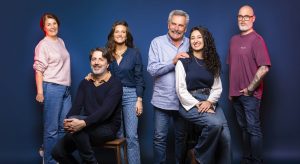 L'équipe de l'agence de communication UNIIO à Nice