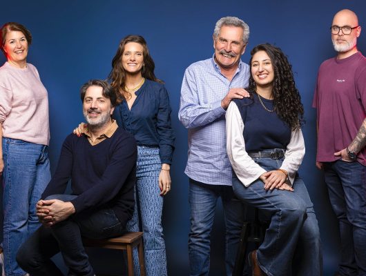 L'équipe de l'agence de communication UNIIO à Nice