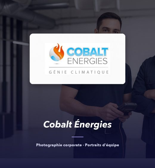 Cobalt Énergies — réalisation de l'agence de communication UNIIO