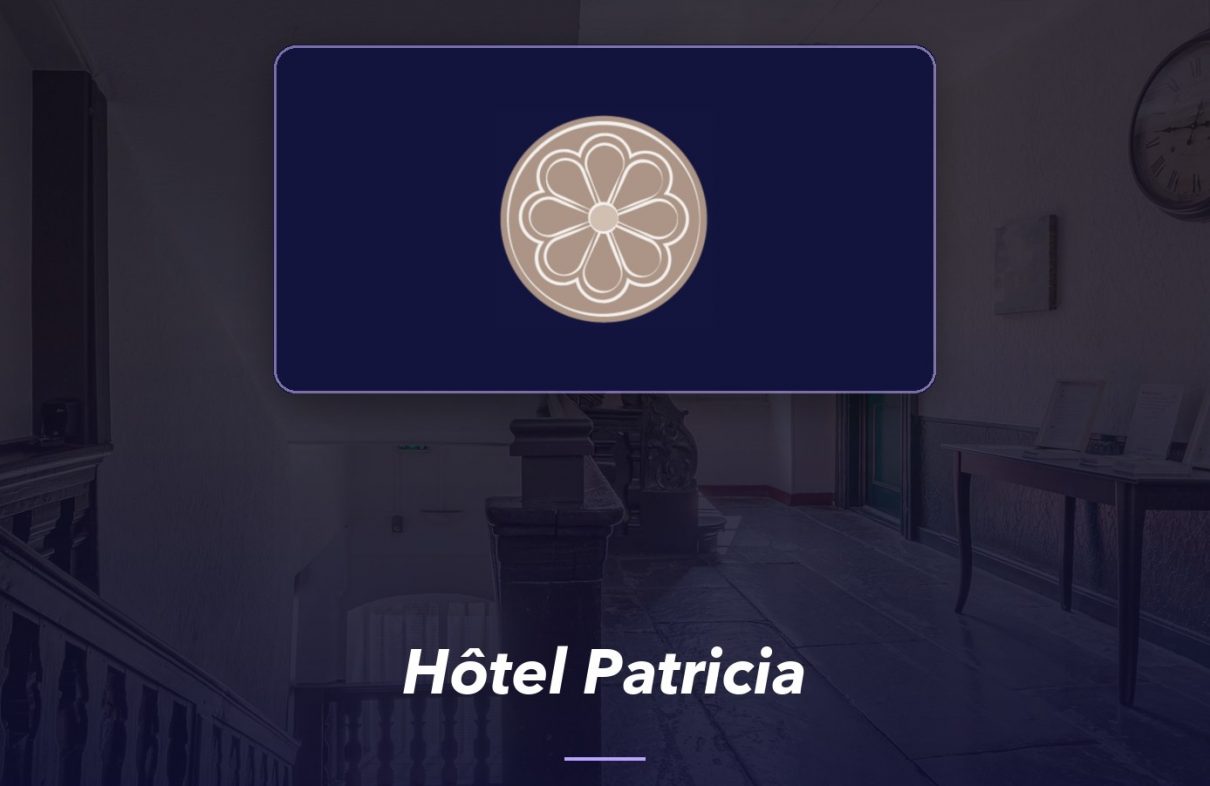 Hôtel Patricia — réalisation de l'agence de communication UNIIO