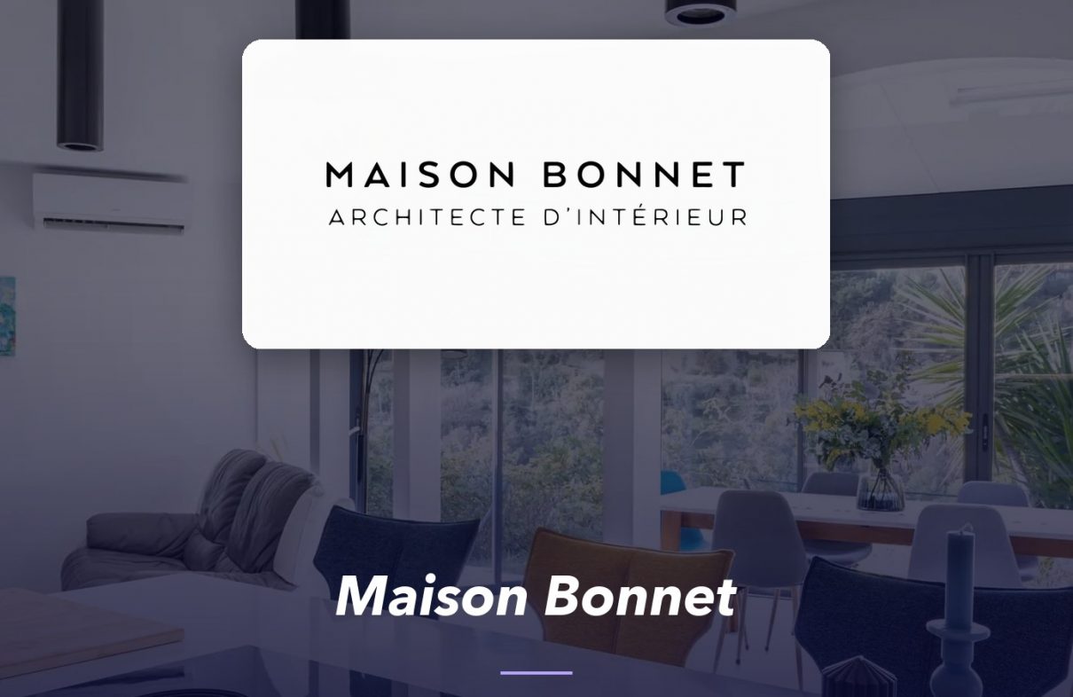 Maison Bonnet — réalisation de l'agence de communication UNIIO