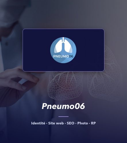 Cabinet Pneumo06 – Dr Boyer, Nice — réalisation de l'agence de communication UNIIO