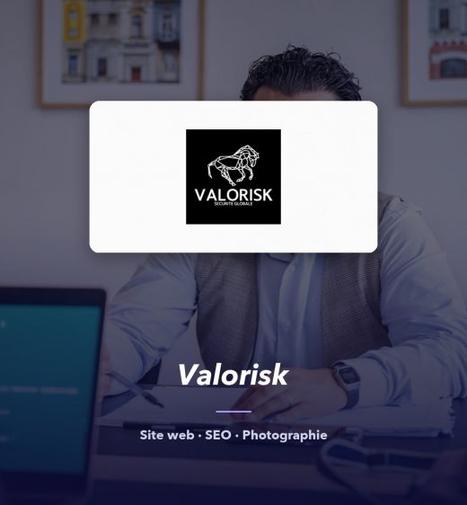 Valorisk – Sécurité globale — réalisation de l'agence de communication UNIIO