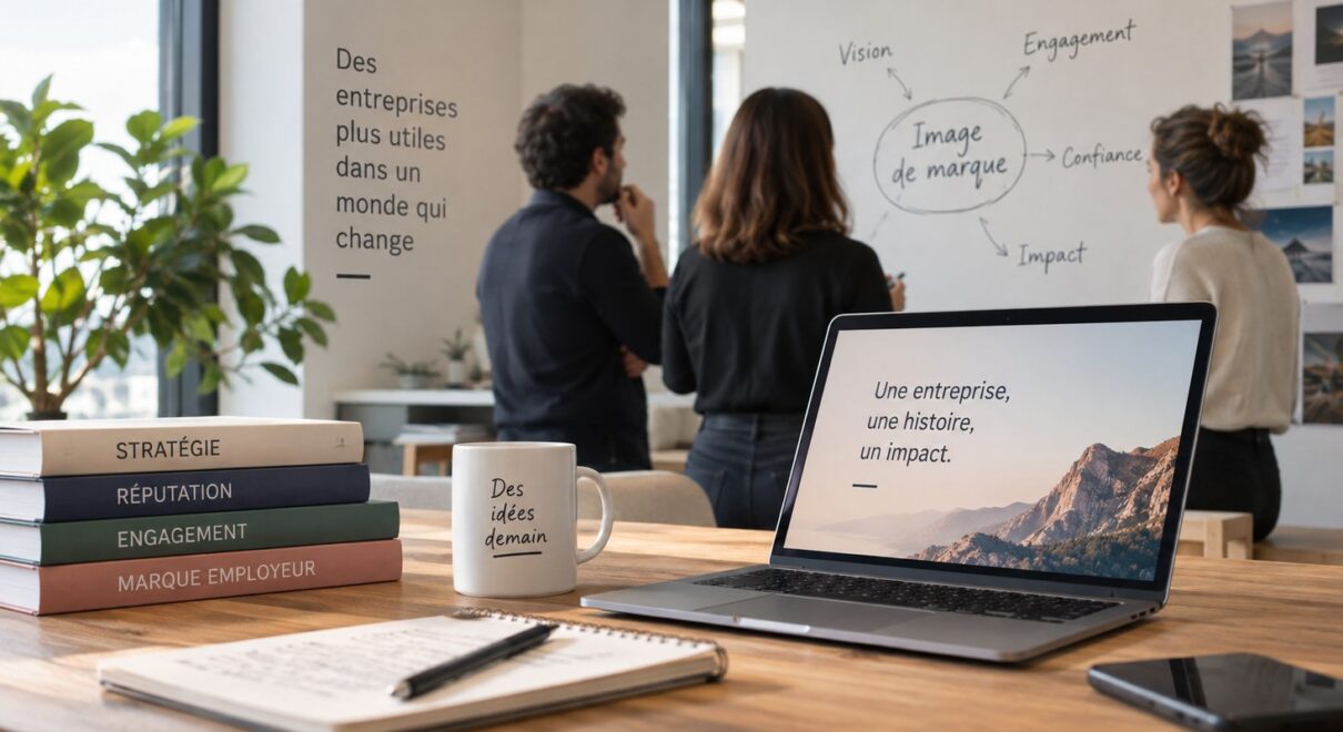 Atelier de travail sur l'image de marque et la communication institutionnelle d'une entreprise
