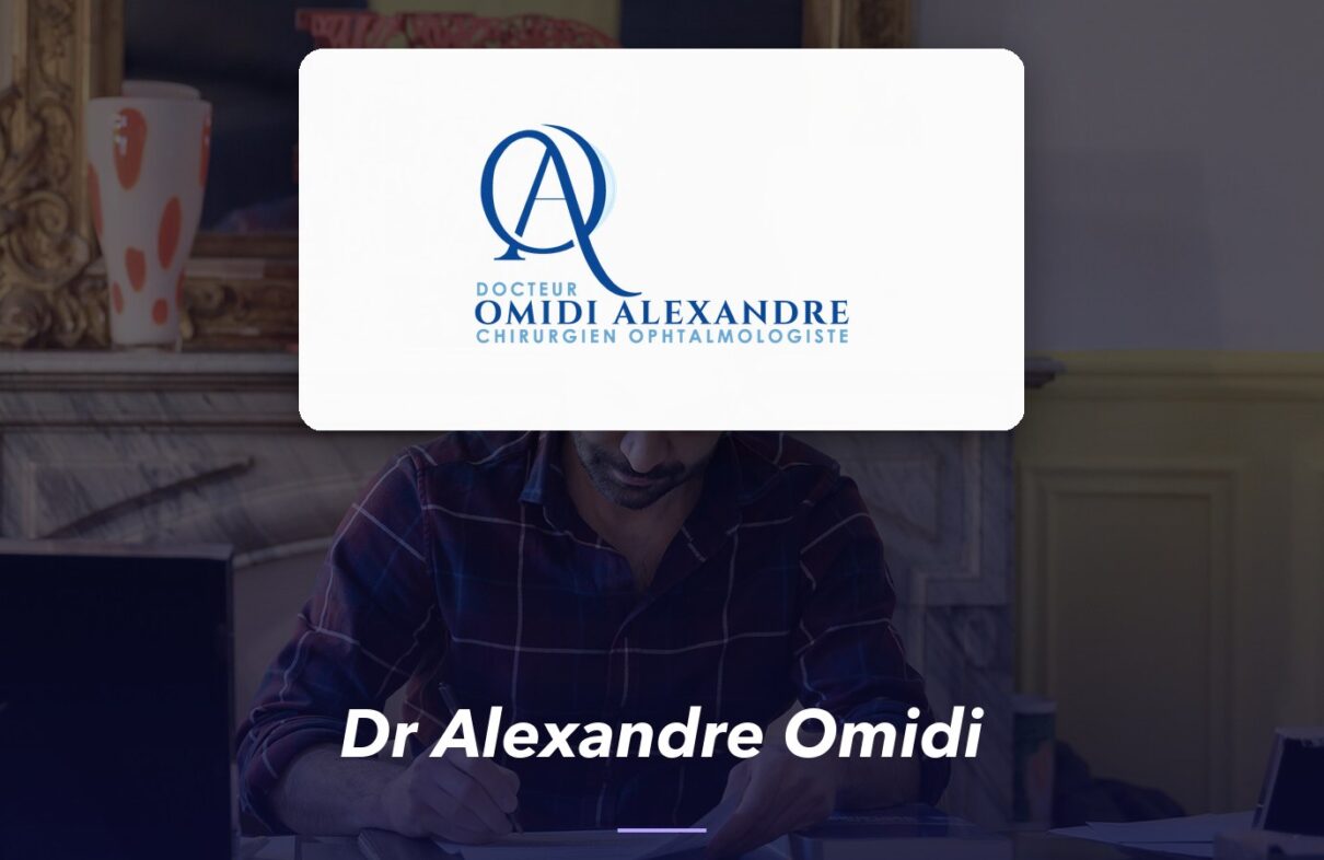Dr Alexandre Omidi — réalisation de l'agence de communication UNIIO