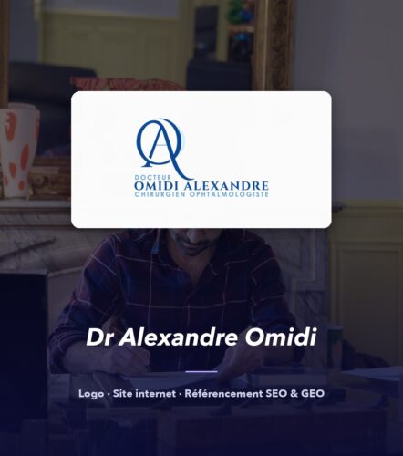 Dr Alexandre Omidi — réalisation de l'agence de communication UNIIO